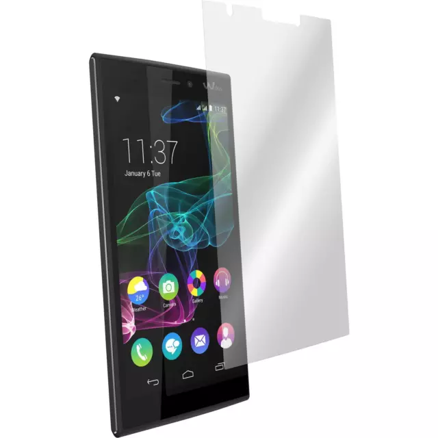 8 x Displayschutzfolie klar  für Wiko Ridge Fab 4G Folie