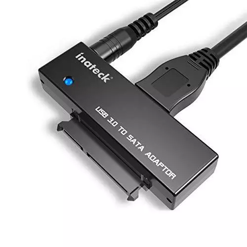 Inateck Adaptateur USB 3.0 vers SATA Disque Dur pour 2.5 "/ 3.5" SATA HDD/SSD...