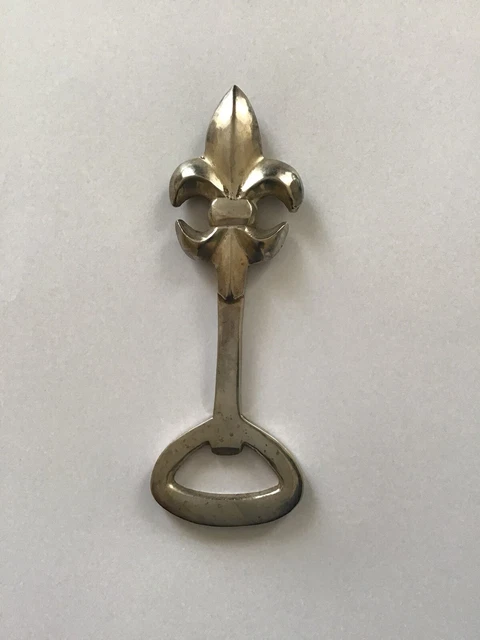ANCIEN DECAPSULEUR OUVRE BOUTEILLE METAL BIERE FRANCAISE BRASSERIES