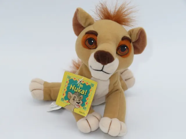 DISNEY THE LION King 2 Simba's Pride Nuka Beanie Soft Toy Plush Mattel ...