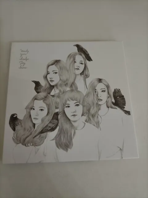 Roter Samt Eiskuchen Automatik vers Mini Album mit Seulgi Fotokarte Kpop