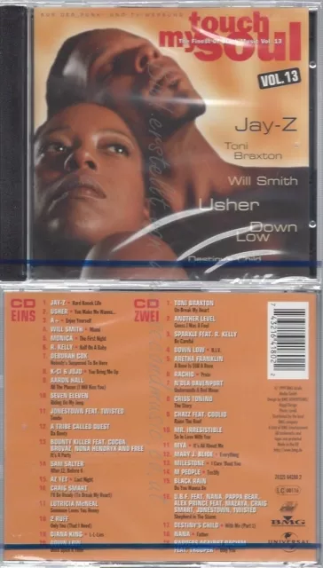 Cd--Nm-Sealed-Various -1999- - Doppel-Cd -- Touch My Soul - The Finest Of Black