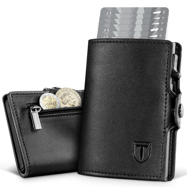 Portefeuille Homme GlasFlength Avec Blocage RFID, Porte Monnaie Avec 6 Porte Carte Crédit 2 Compartiment à Billets Et Poche à Monnaie Grande Capacite World Paper Money Portefeuille Homme GlasFlength Avec Blocage RFID, Porte Monnaie Avec 6 Porte Carte Crédit 2 Compartiment à Billets Et Poche à Monnaie Grande Capacite World Paper Money