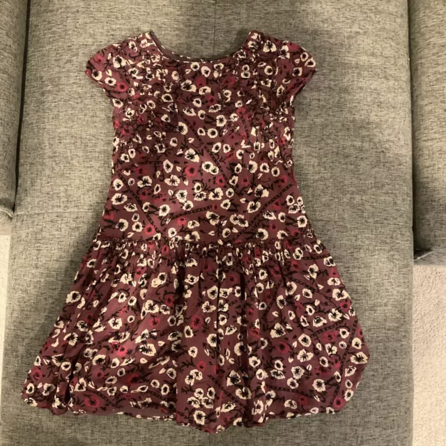 BURBERRY Children Girls 10Y / 140cm Red Flower Dress