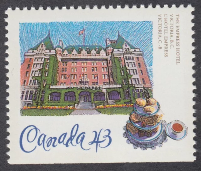 Canada - #1467 Historic CPR Hotels Booklet Stamp - MNH