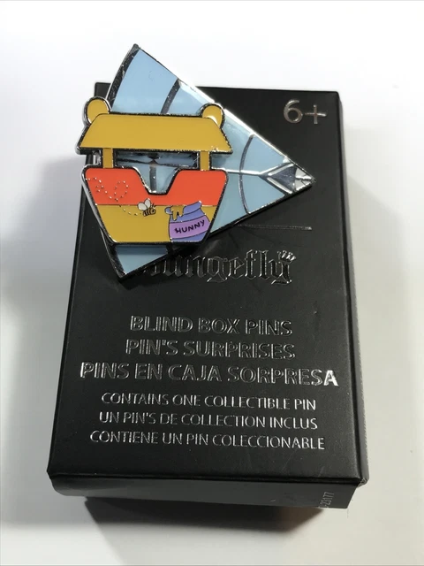 B Loungefly Disney Ferris Wheel Puzzle Moving Winnie Pooh Blind Box Enamel Pin
