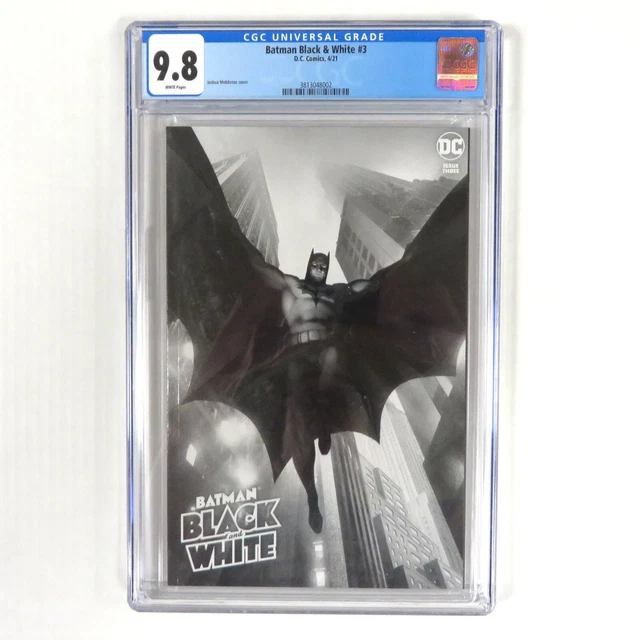 BATMAN BLACK & WHITE #3 CGC Graded 9.8 DC Comics 2021