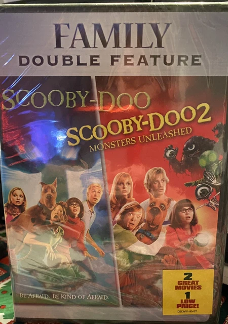 SCOOBY DOO AND Scooby Doo 2: Monsters Unleashed (DVD) Double Feature ...