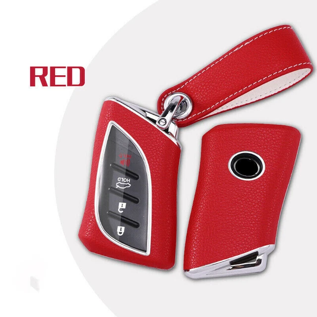 Leather Smart Remote Car Key Fob Case Shell Cover Holder For Lexus ES UX IS GS