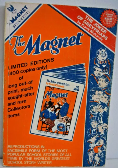 THE MAGNET Volume 23  - The Joker Of Greyfriars - 1983 (Softcover) 400 copies