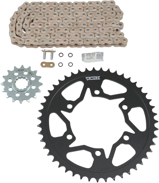 Vortex HFRS Hyper Fast 520 Conversion RX3 Gold Chain & Sprocket Kit (CKG6362)