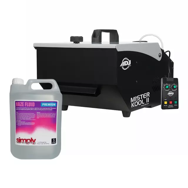 ADJ Mister Kool II Low Fog Machine inc. 5L Fluid