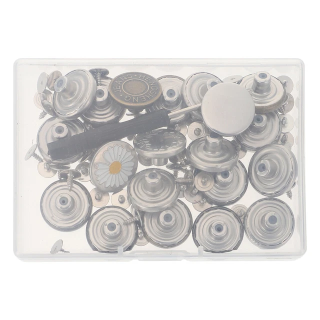 Jeans DIY Button Boutons De Ceinture Boucle De Taille Sans Boutons De Jeans
