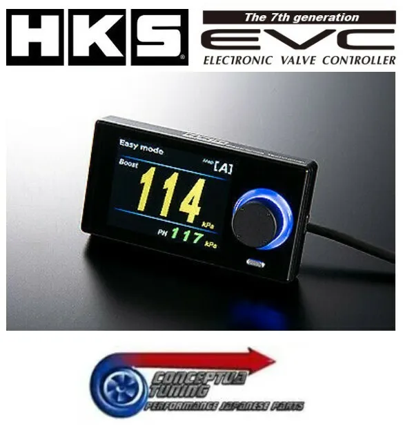 HKS EVC7 2.4 Colour Electronic Boost Controller - For R33 GTST Skyline RB25DET
