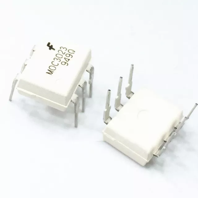 2/5/10/50/100Pcs Moc3023 Optocoupler Triac-Out 6-Dip Fsc New