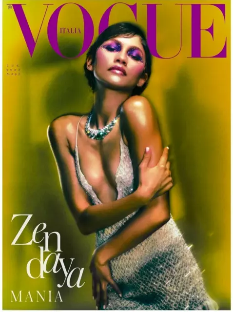 Vogue Italie Magazine July 2022 Juillet 862 Zendaya Mania Elizaveta Porodina