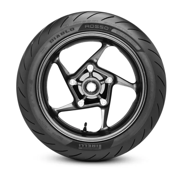 120/70-12 58P 130/70-12 62P Coppia gomme pneumatici Pirelli Diablo Rosso Scooter 2