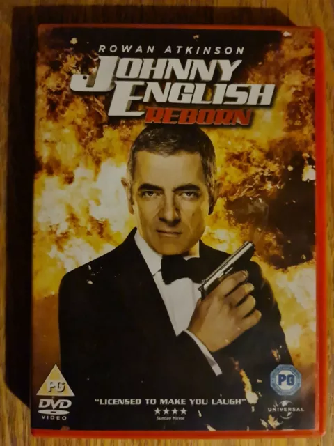 Johnny English Reborn (DVD, 2012) ROWAN ATKINSON.