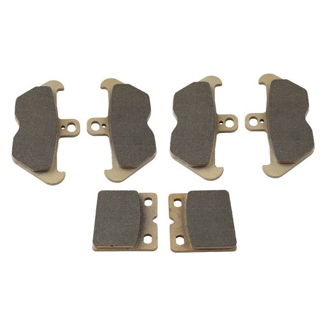 Plaquettes De Frein Yerbay Pour Yamaha XVZ1200 Venture 1983-1985 / V-MAX 1200 1985-1992 - Avant/arrière, Semi-métalliques, Haute Performance