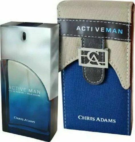CHRIS ADAMS Actif Homme Eau de Parfum - 100 ML (pour Hommes)