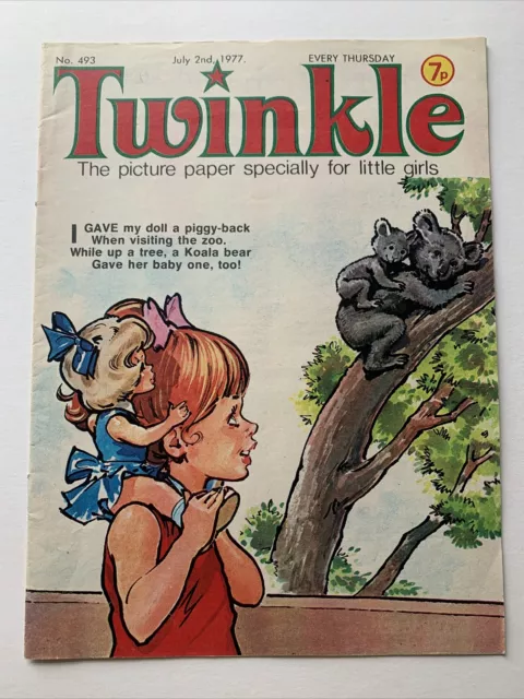 Twinkle Comic. 2 July 1977. Puzzles Not Done. Excellent Condition