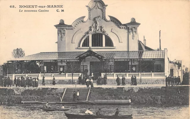 Cpa 94 Nogent Sur Marne / The New Casino