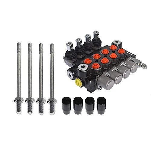 findmall 4 Spool 11 GPM 3625 PSI Hydraulic Directional Control Valve SAE Port...