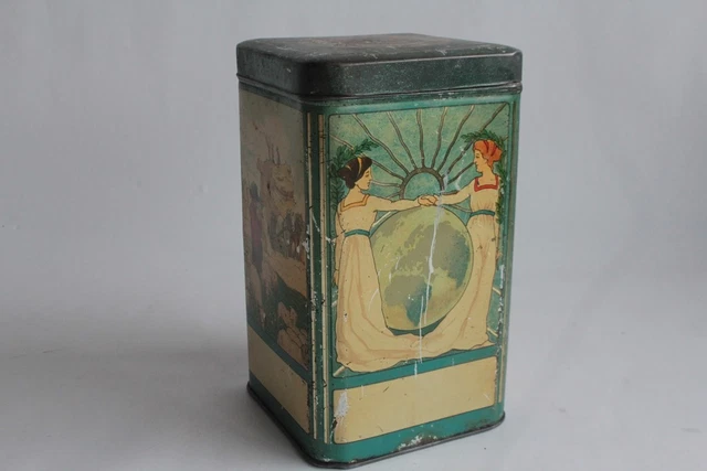 ANCIENNE BOÎTE EN fer de collection Cachou Réglisse TISSOT EUR 5,95