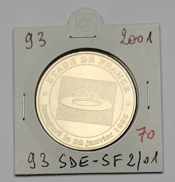 MDP Monnaie de Paris Stade de France 2001