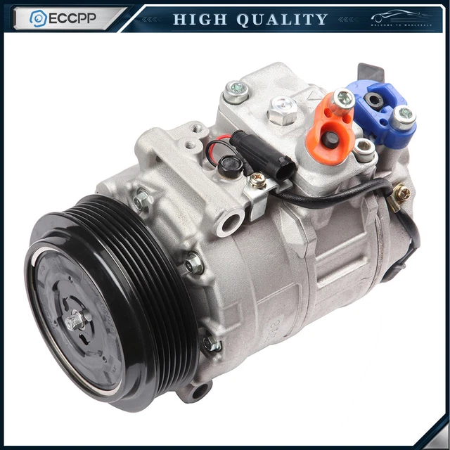 WFLNHB AC Compressor With Clutch For Mercedes-Benz 2001-2015 5.0L – 7SEU17C Direct Fit