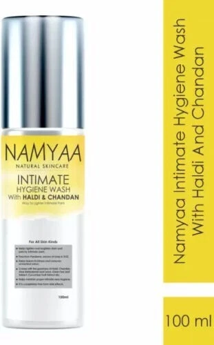 Lavado higiénico Namyaa Haldi Chandan | con protección contra gérmenes y olores | pH equilibrado