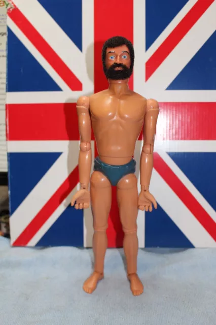 vintage action man blue pants figure