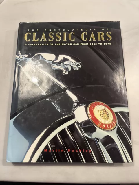 Classic Car Coffee Table Book “An Encyclopedia Of Classic Cars” By MartinBuckley