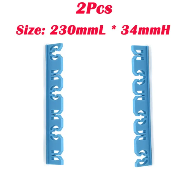 2Pcs Available Silicone Detachale Rack Slot Sterilization Tray 230mmL * 34mmH