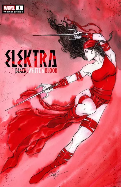 Elektra Black White Blood #1 (Of 4) Unknown Comics Sabine Rich Exclusive Var (12