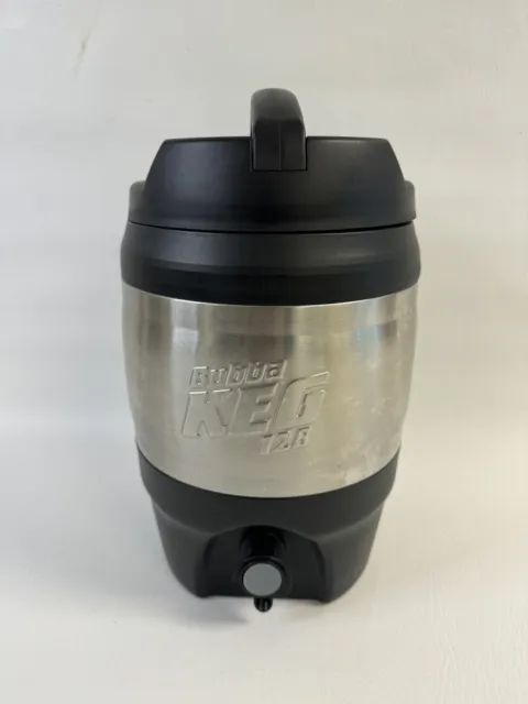 Bubba Keg 128oz 3.8L Stainless Steel Black Large Thermos with Spout Insulated