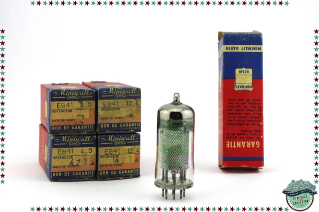 1x ECF86 MAZDA label, vacuum tube valve röhre, NOS NIB