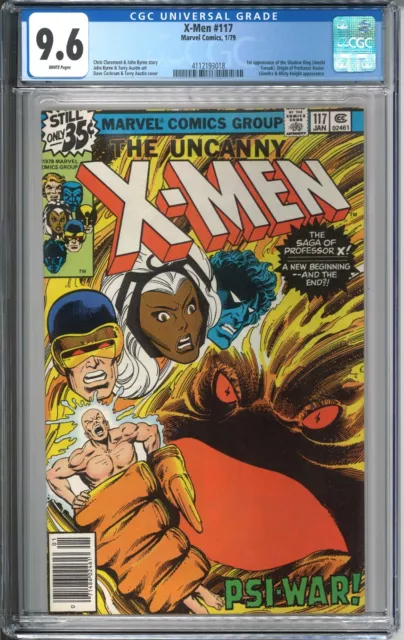 X-Men #117 CGC 9.6 NM+WP 1979 Marvel Comics 1st Shadow King Legion MCU Newsstand