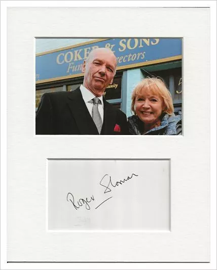 Roger Sloman eastenders genuine authentic autograph signature and photo AFTAL