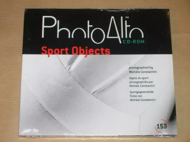 CD ROM Photoalto 153/SPORTS Objects/Images Pros Royalty-Free / New