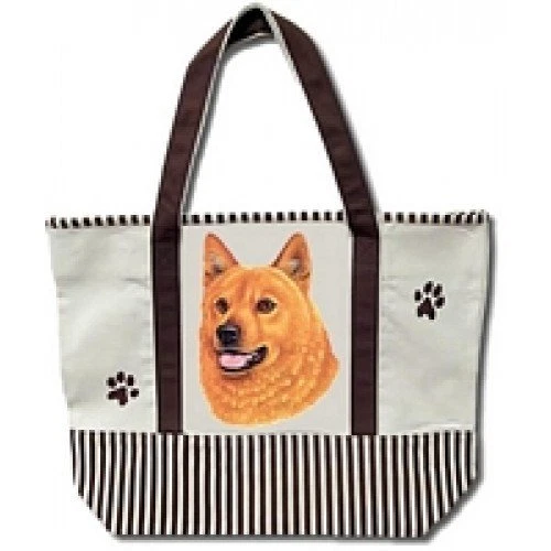 ES Pets 68575-129 Finnish Spitz Heavy Duty Canvas Tote Bag ES Pets 68575-129 Finnish Spitz Heavy Duty Canvas Tote Bag