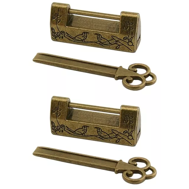 2 Sets Alloy Latch Packaging Buckle Interchangeable Crochet Hooks