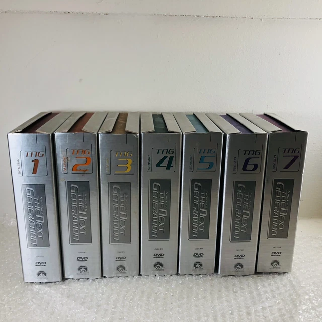STAR TREK THE NEXT GENERATION 48 DVD Box Set 1-7 COMPLETE Series All Episodes