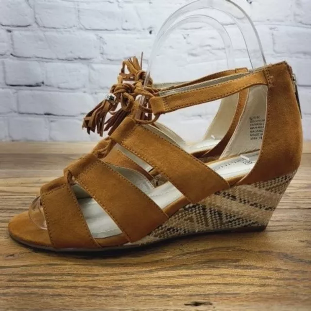 Bandolino Women's Size 5.5 Opiuma Wedge Sandal #369