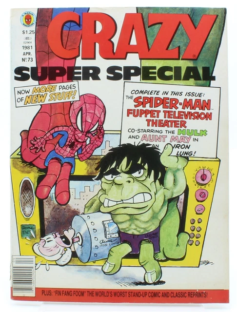 Crazy Super Special 73 April 1981