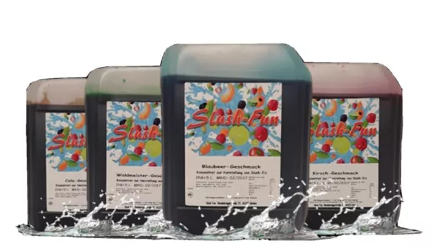 Slush-Fun Sirup Eis 5 Liter Kanister Top Qualität Slush-Fun