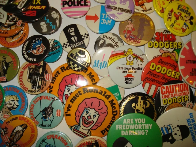 VINTAGE - ROCK & POP FAST FOOD CEREAL CRISPS STEEL METAL 1970 1980's ...