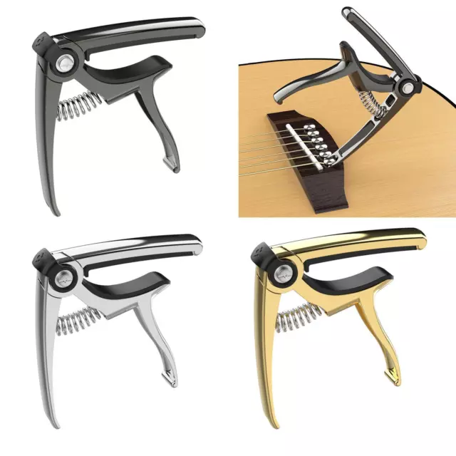 Guitare Capo Guitar Clip Clamp Quick Release Professional Capo Tuning Clamp