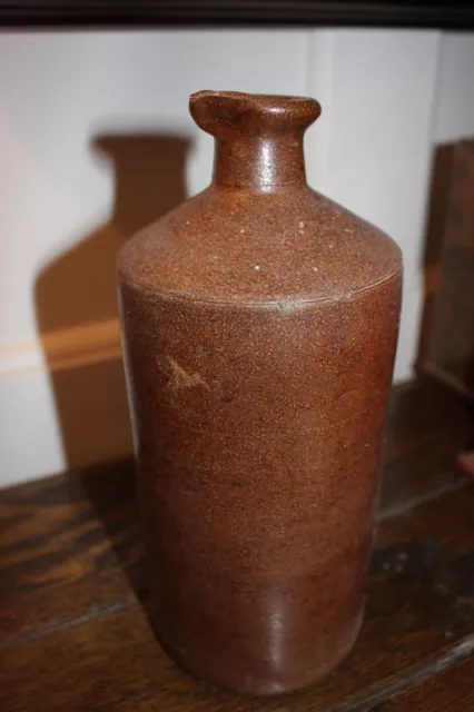 Stoneware  Salt Glaze Bourne Denby Pouring Ink Bottle