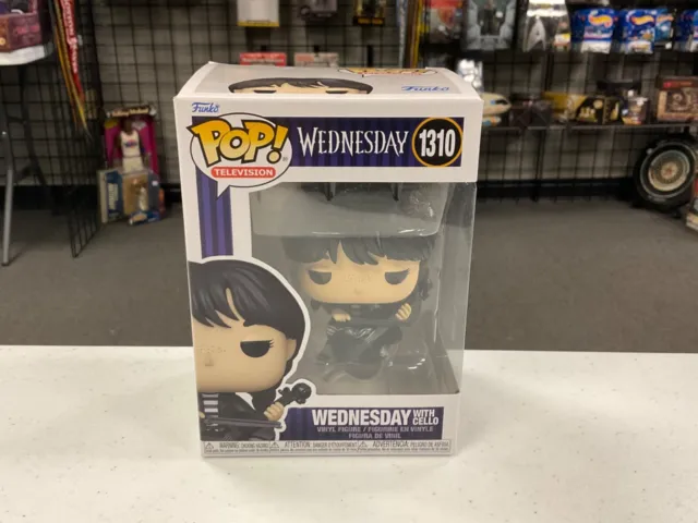 Funko Pop Television Wednesday with Cello 1310